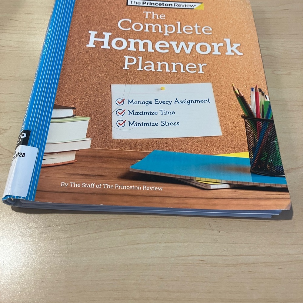 The Princeton ReviewTheCompleteHomeworkPlanner - Picture 2 of 7